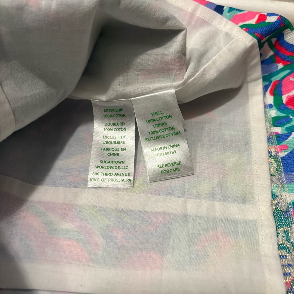 ๐ LILLY PULITZER ๐ Ryder Shift Dress Indigo Exotic
Escapade Dress Size 4 $238 - Picture 10 of 12